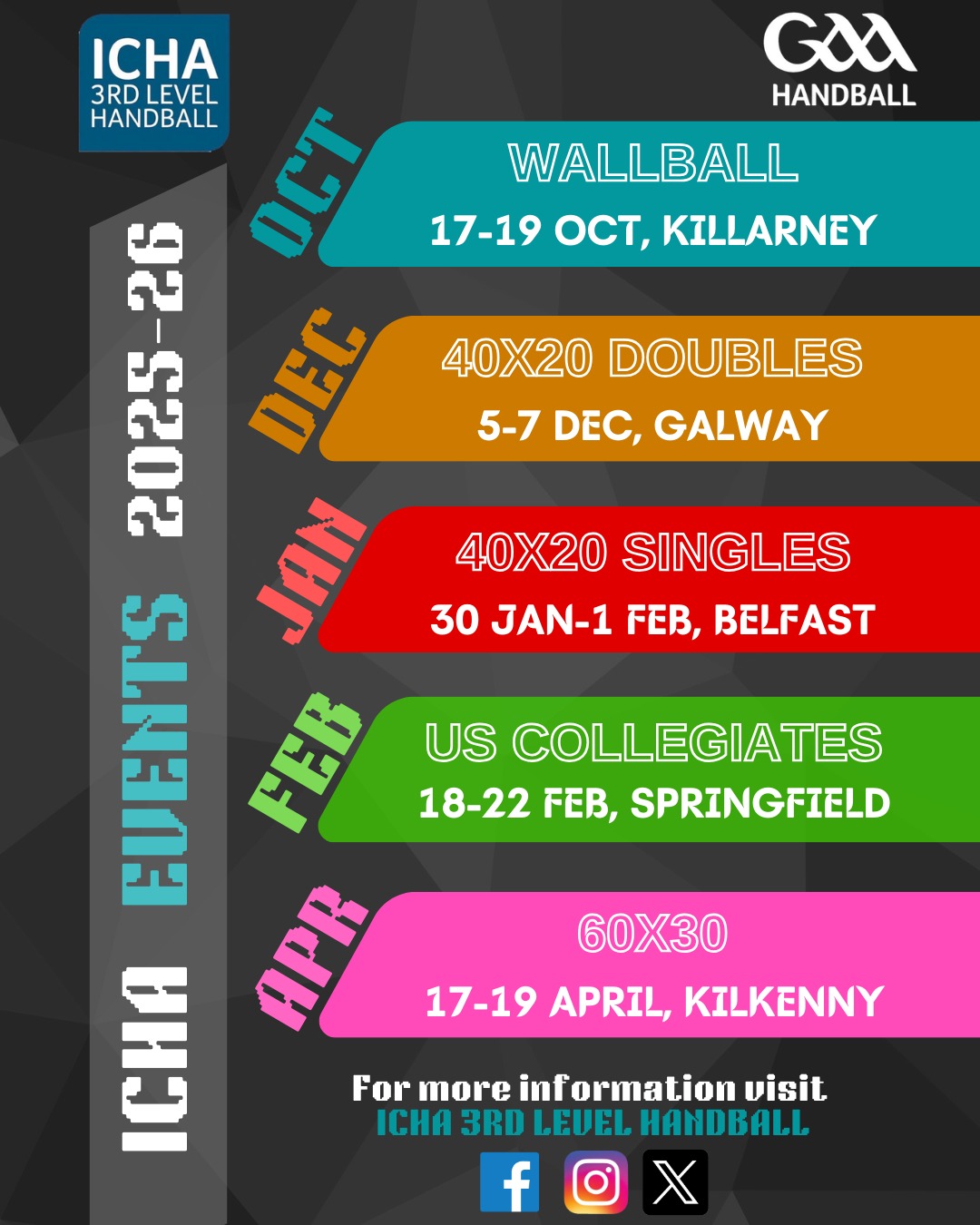 One Wall Tournament Killarney